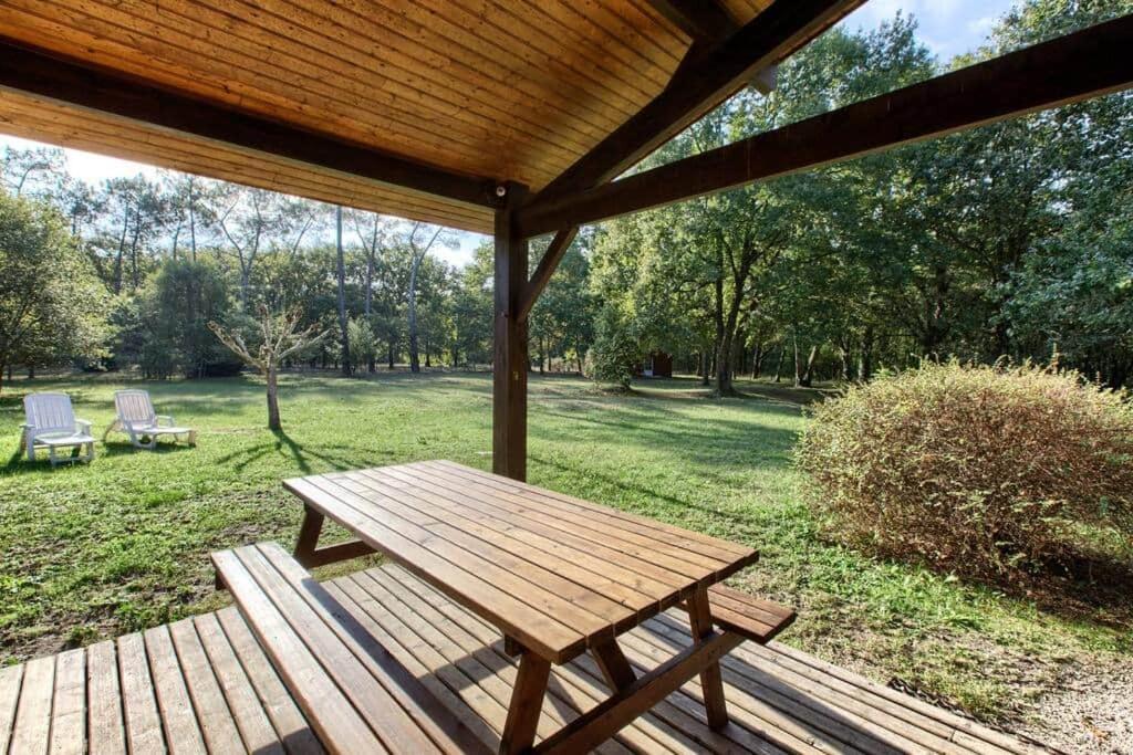 Noaillan Les Chalets Du Gelat, Nature Et Calme מראה חיצוני תמונה